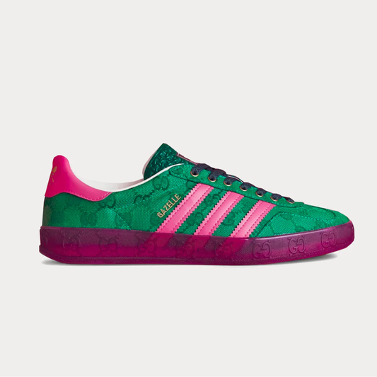 Ad (WMNS) x GC Gazelle 'Green GG Monogram'