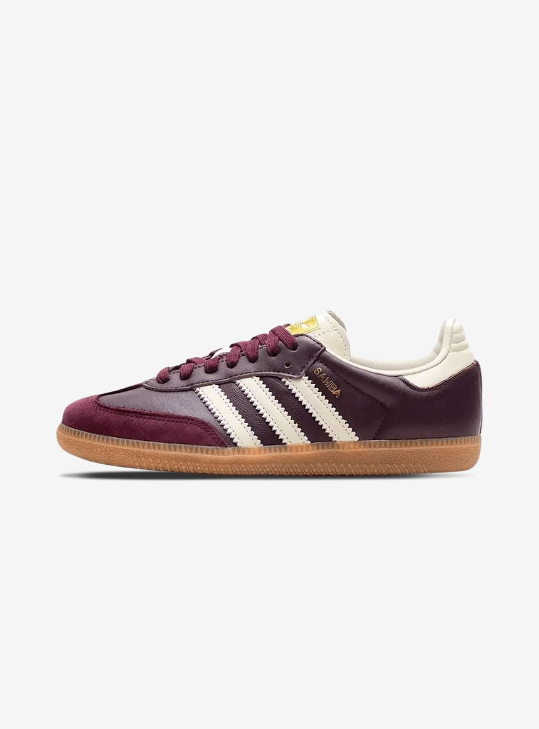 AD Samba OG Maroon Gold Metallic