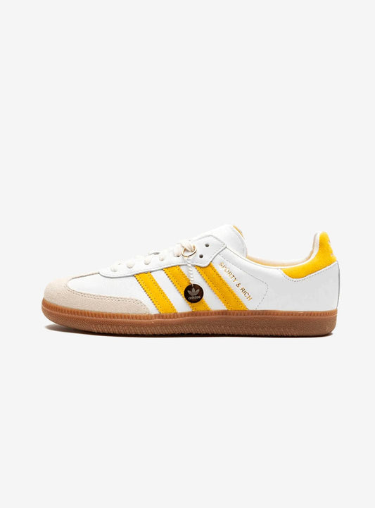 AD Samba Sporty & Rich White Bold Gold